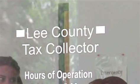tax collector appointment online lee county